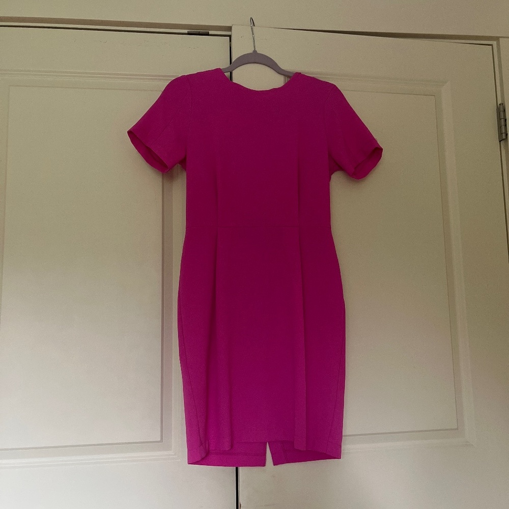 Topshop Bright Pink Dress